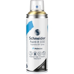 Schneider Supreme Diy Spray Paint-It 030 Gold Metallic ML03051066