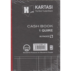 Cash Book A4 1 Quire