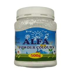 Alfa Water Colour Powder 500gm- white