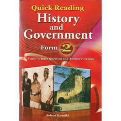 Quick Reading History and Government form 2