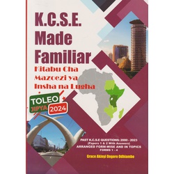 KCSE Made Familiar Mazoezi ya Insha na Lugha 2024 (New Edition)