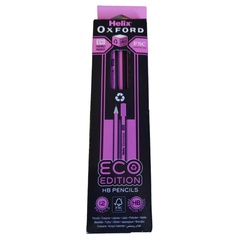 Helix Oxford Eco Pencils 12 pieces Pink