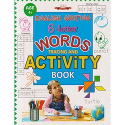 Alka English Writing 6-Letter Words Tracing & Activity