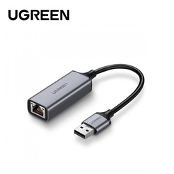 UGREEN USB 3.0 to RJ45 Gigabit Ethernet Adapter Aluminum Case (Space Gray) - CM209 / UG-50922