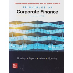 Principles of Corporate Finance 14th Edition