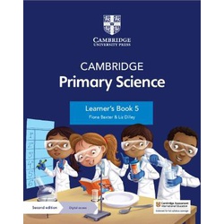 Cambridge Primary Science Learner's Book 5 with Digital Access (1 Year)