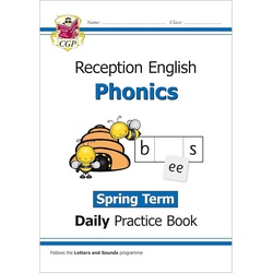 CGP Reception Phonics Daily Practice Book: Spring Term