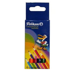 Pelikan Colour Pencil 6 pieces Half Size