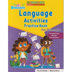 Queenex Blossom Language Activities Practice Pre-Primary 1