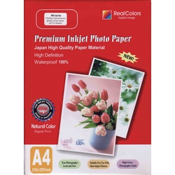 Real Colour Inkjet Paper Glossy A4 20s 120gsm