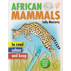 African Mammals to Read Colour and Keep