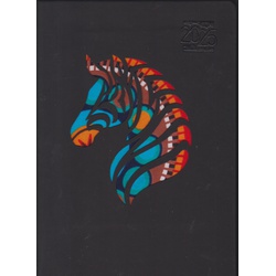 2025 Evoke PU Cover Ankara Diary A5 Unite