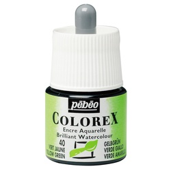 Pebeo Water colours 45ml Yellow Green 341-040