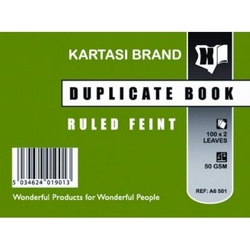 Duplicate Book A6 Ref:501