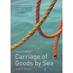 Carriage of Goods by Sea 7th Edition