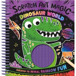 Scratch Art Magic: Dinosaur World (Curious)