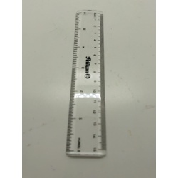 Pelikan Plastic Ruler 15cm 410108 (Clear)