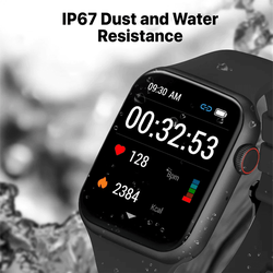 Promate IP67 Fitness Tracker Smartwatch XWATCH-B19.BLACK