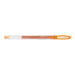 Uniball Signo Sparkling Glitter Gel Ink Pen Orange UM-120SP
