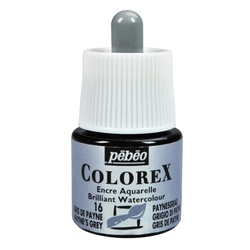 Pebeo Water colours 45ml Grey 341-016