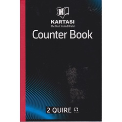 Counter Book A4 2 Quire