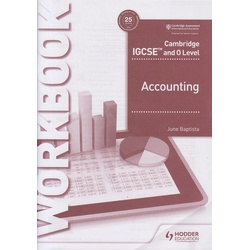 Hodder Cambridge IGCSE and O Level Accounting Workbook