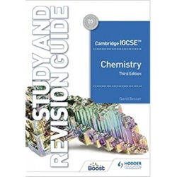 Hodder Cambridge IGCSE (TM) Chemistry Study and Revision Guide 3rd Edition