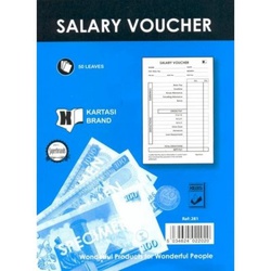 Salary Voucher A5 50 sheet Ref:281