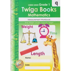 Twiga Books Maths Measurement Book 9 Grade 1