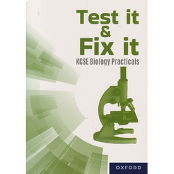 Test it & Fix it KCSE Biology Practicals