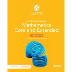 Cambridge IGCSE Maths Core & Extend +Digital Access
