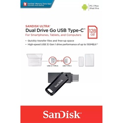 SanDisk Ultra Dual Drive Go USB Type-C™  128GB - Assorted Colours