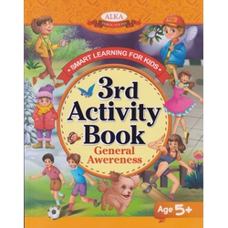 Alka Smart Learning for Kids 3rd Activity Book General Awareness 5+