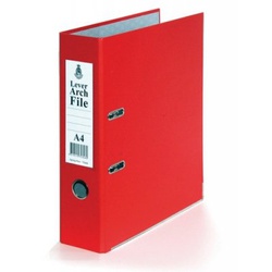 PVC Box file 1451-09 Red