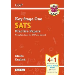 Key Stage 1 Maths and English SATS Practice Papers Pack (for the 2023 tests) - Pack 1