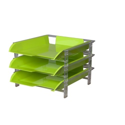 Bantex vision trays Green