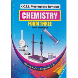 K.C.S.E Masterpiece revision chemistry form three with answers.