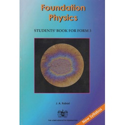 Foundation Physics Students' Book for Form 3