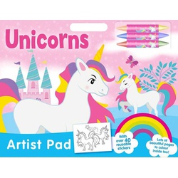 Unicorns Artist Pad 3049