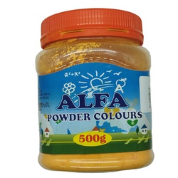Alfa Water Colour Powder 500gm- orange