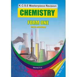 K.C.S.E Masterpiece revision chemistry form one with answers.