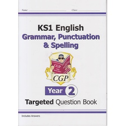 Key Stage 1 English Targeted Question Book: Grammar, Punctuation & Spelling-Year 2