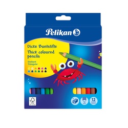 Pelikan Colour Pencil 12 pieces Half Size