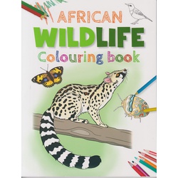 African Wildlife Colouring Book (Read, Colour and Keep Bind-up)