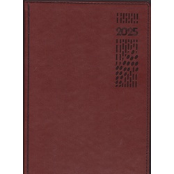 2025 Evoke PU Cover Standard Diary A5 Brown