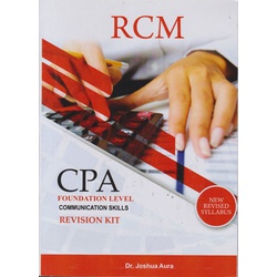 RCM CPA Foundation Level Communication Skills Revision Kit