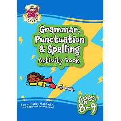 CGP Grammar, Punctuation & Spelling Act Bk Ages 8-9