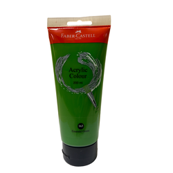 Faber Castell Acrylic Colour 200ml tube Emerland Green 162363