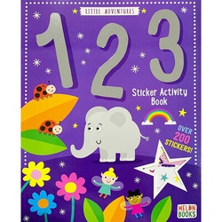 123 Sticker Activity Book: Little Adventure