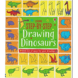 Usborne Step-By-Step Drawing Dinosaurs